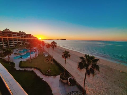Sunrise from the Balcony.
