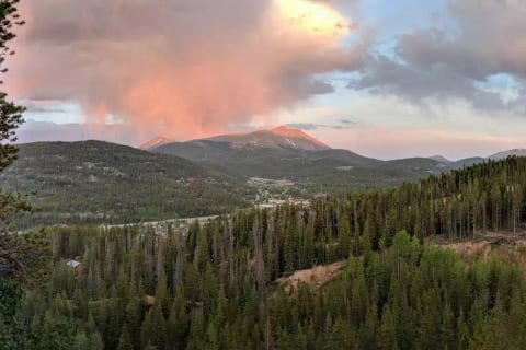 Alpenglow!