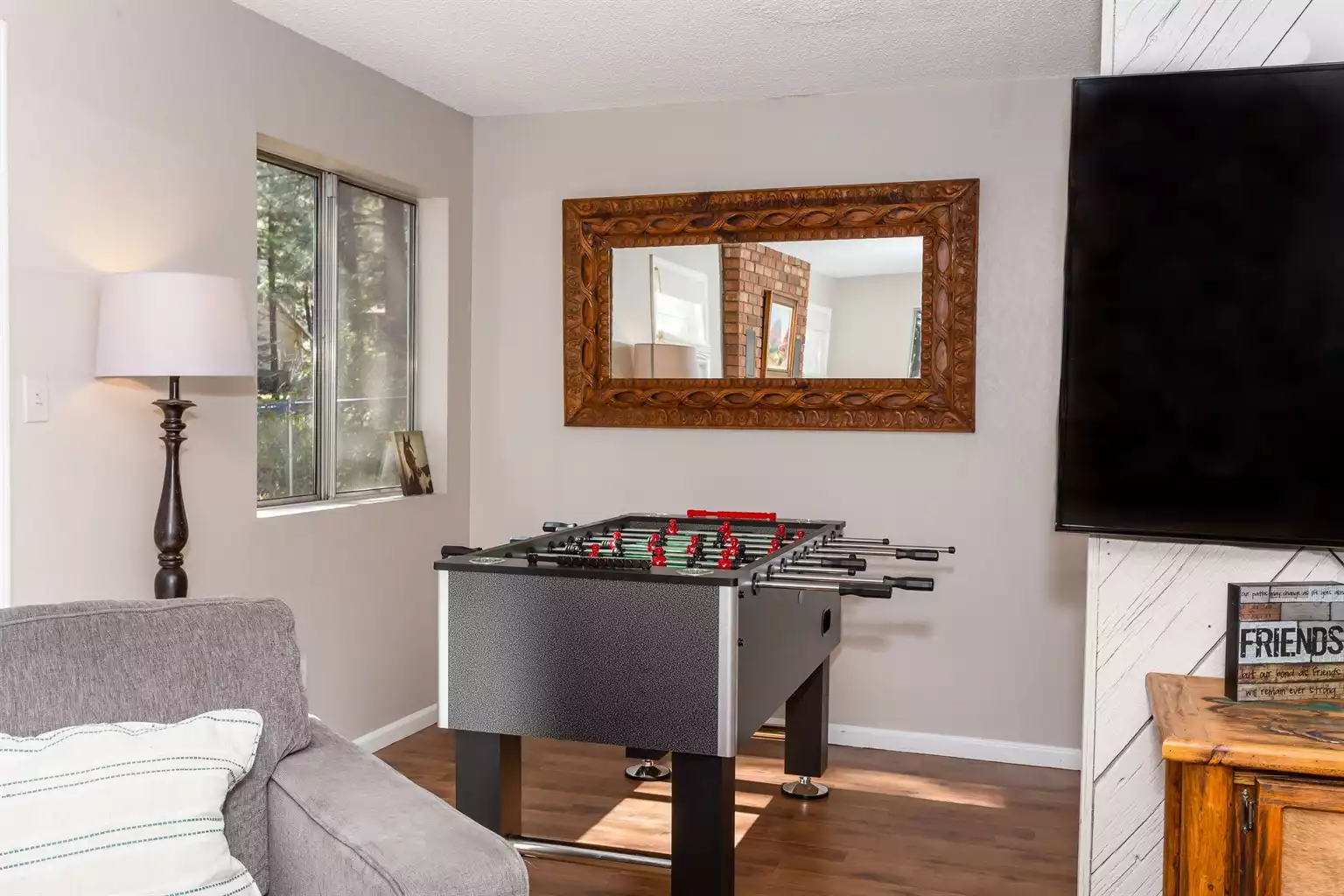 Foos Ball Two Fireplaces, Treed Lot, Air Conditioning