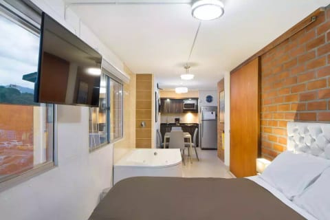 WallStreet Wolf Studio Hot Tub Two Flat Screens AC