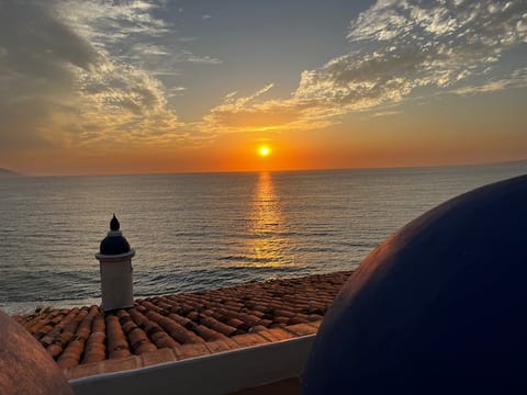Sunset from the roof