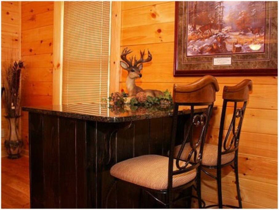 Island to sit two additional guest