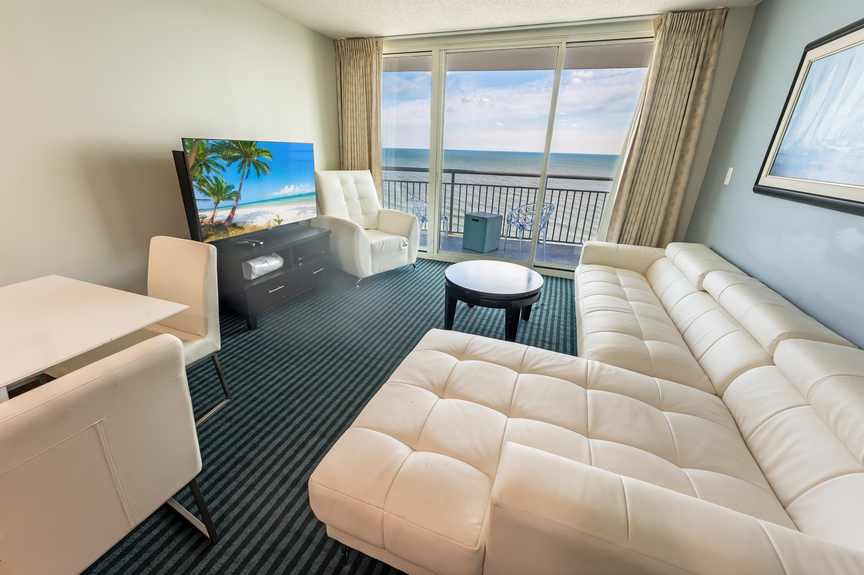 Amazing Living Room with Views of the Ocean! Amazing Living Room with Views of the Ocean! - Oceans One 1203 -1 Bedroom - Myrtle Beach