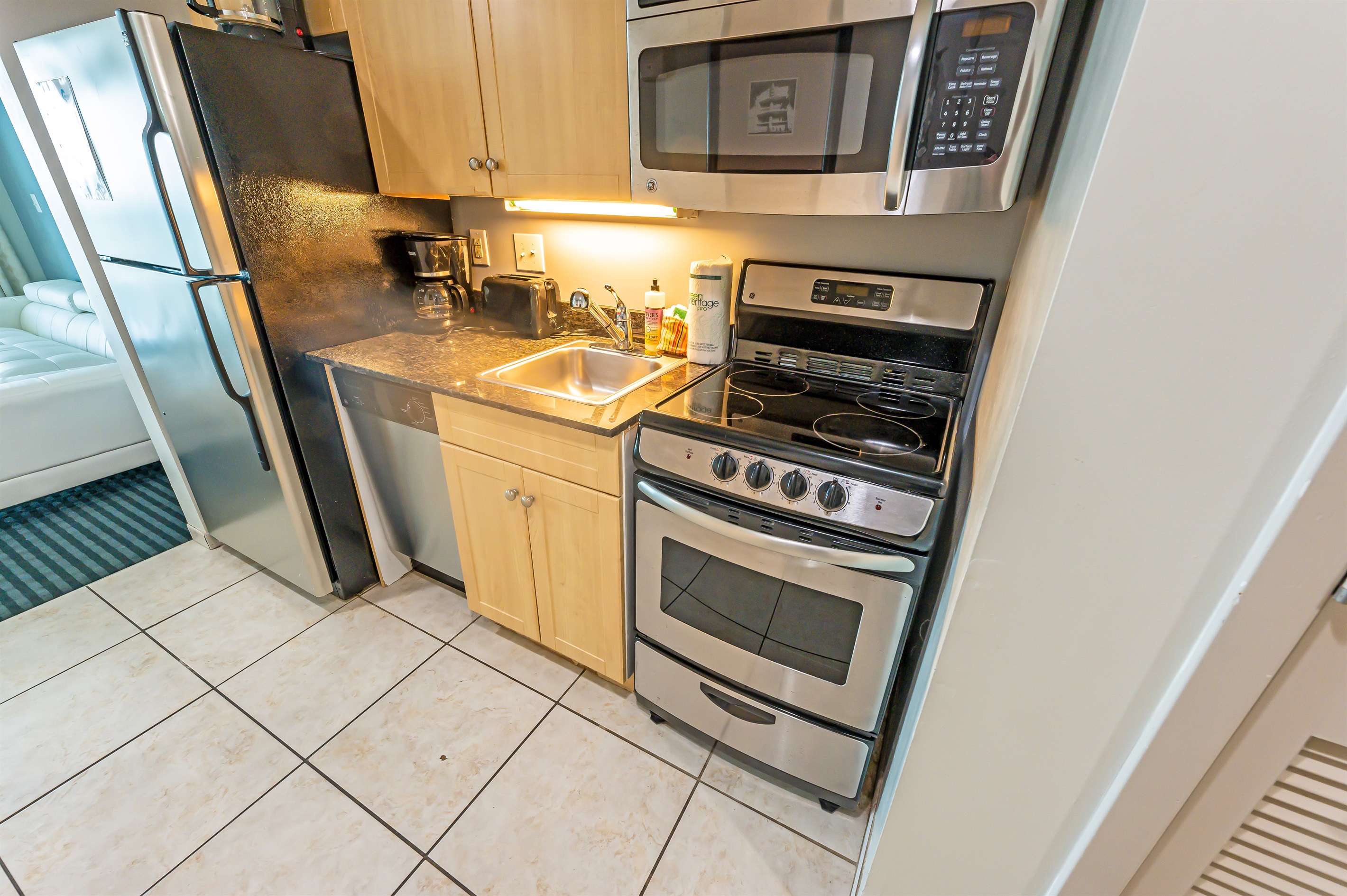 Large Kitchen Area Large Kitchen Area - Oceans One 1203 -1 Bedroom - Myrtle Beach