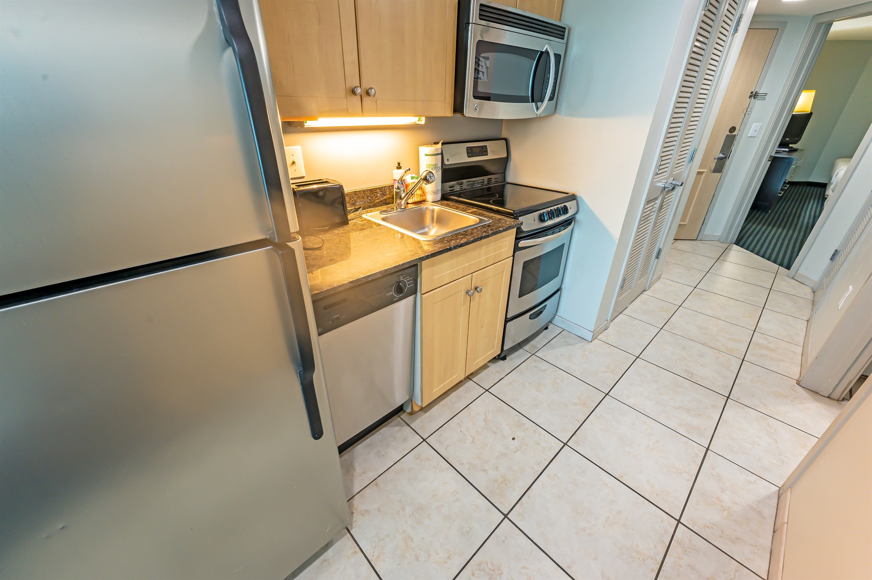 Large Kitchen Area Large Kitchen Area - Oceans One 1203 -1 Bedroom - Myrtle Beach