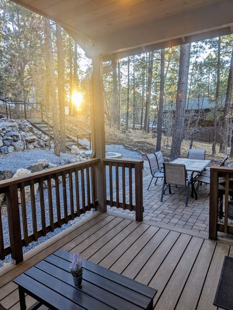 Enjoy the Sunsets from your private deck.