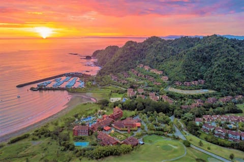 Los Sueños Marina and Playa Herradura at Sunset