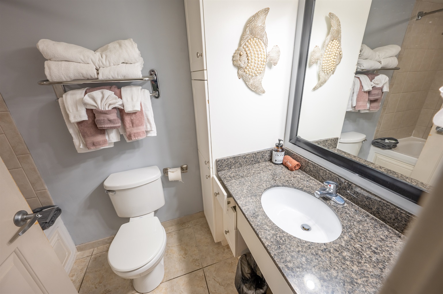 Private Bathroom - Oceans One 404 - 1 Bedroom - Myrtle Beach