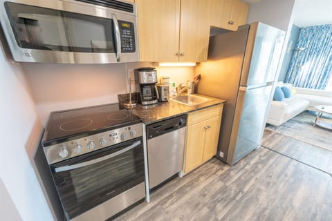 Kitchen Area with Full Sized Appliances
