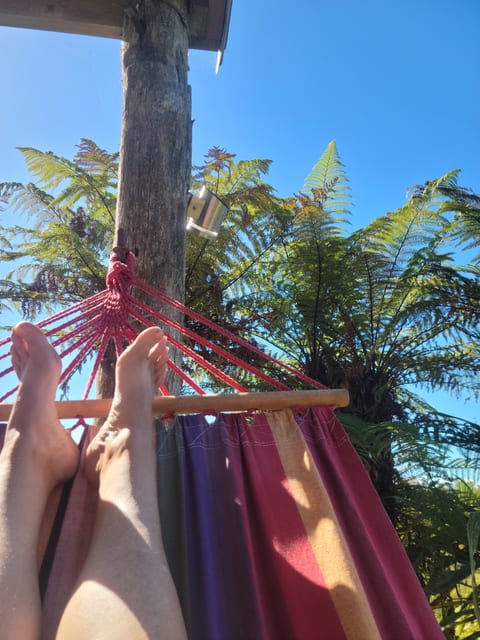 Put your feet up and relax. 