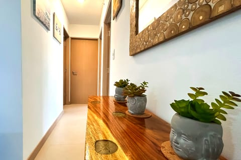 Hall to bedrooms and guest bathroom