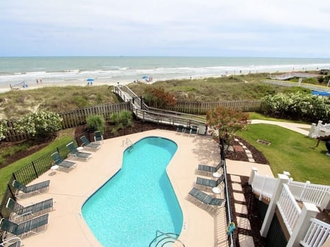 View of pool from balcony Dunescape Isle of Palms, SC