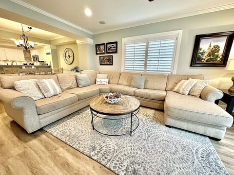 Living Room with ample comfort seating 301 Dunescape
