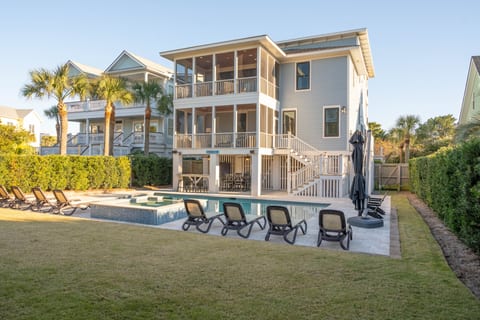 Backyard view of house IOP Dream | 915 Ocean Blvd | Isle of Palms SC