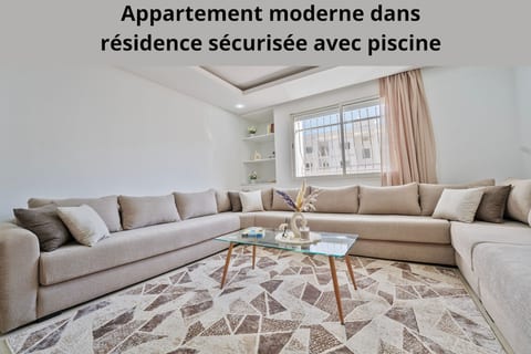 Family-friendly – Spacious flat + pool in Agadir