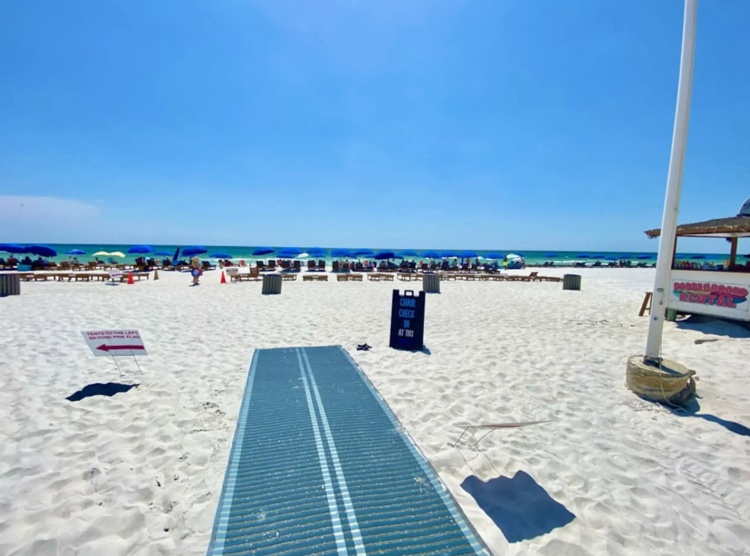 Beautiful beach access
