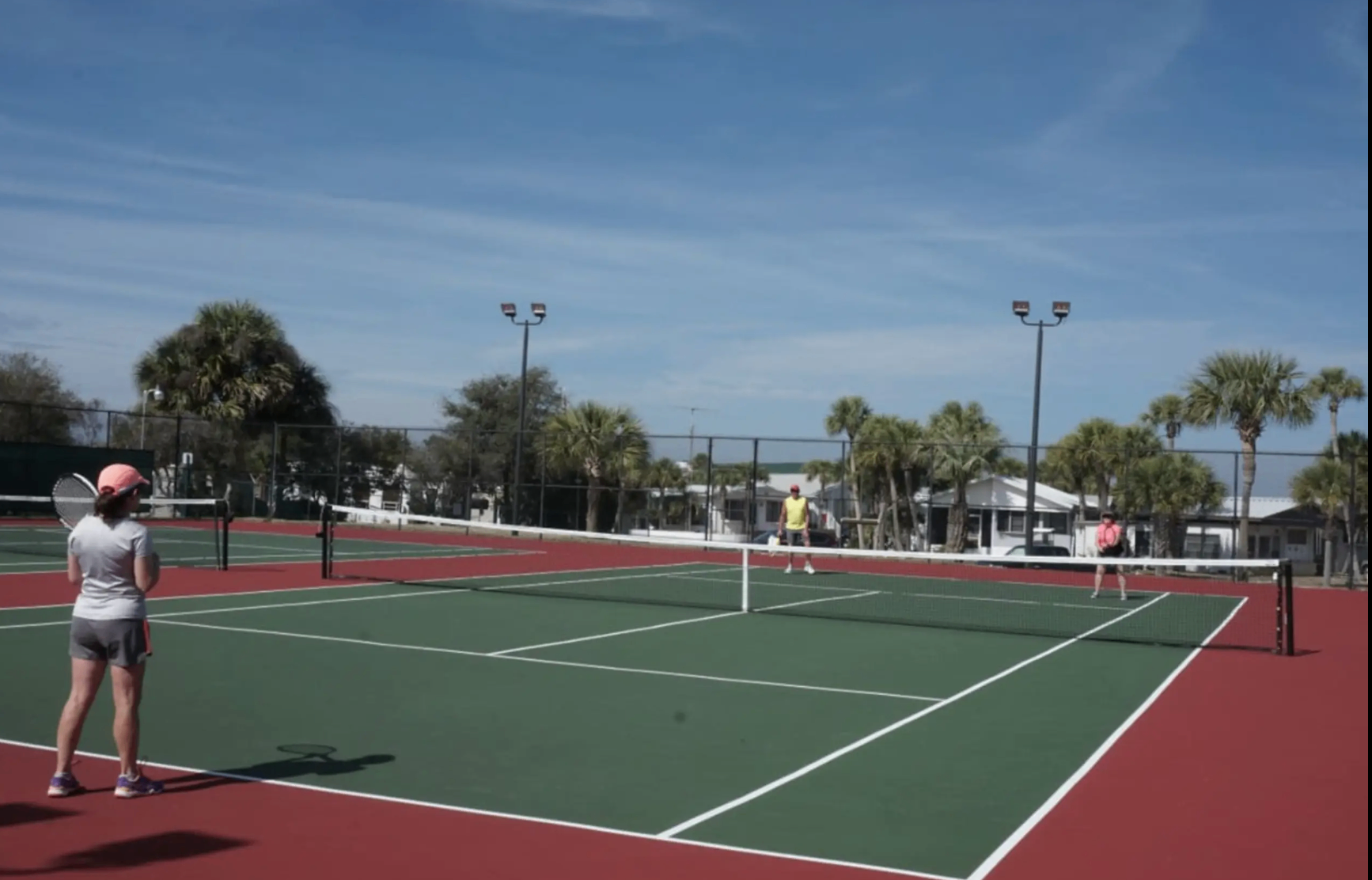 Tennis courts