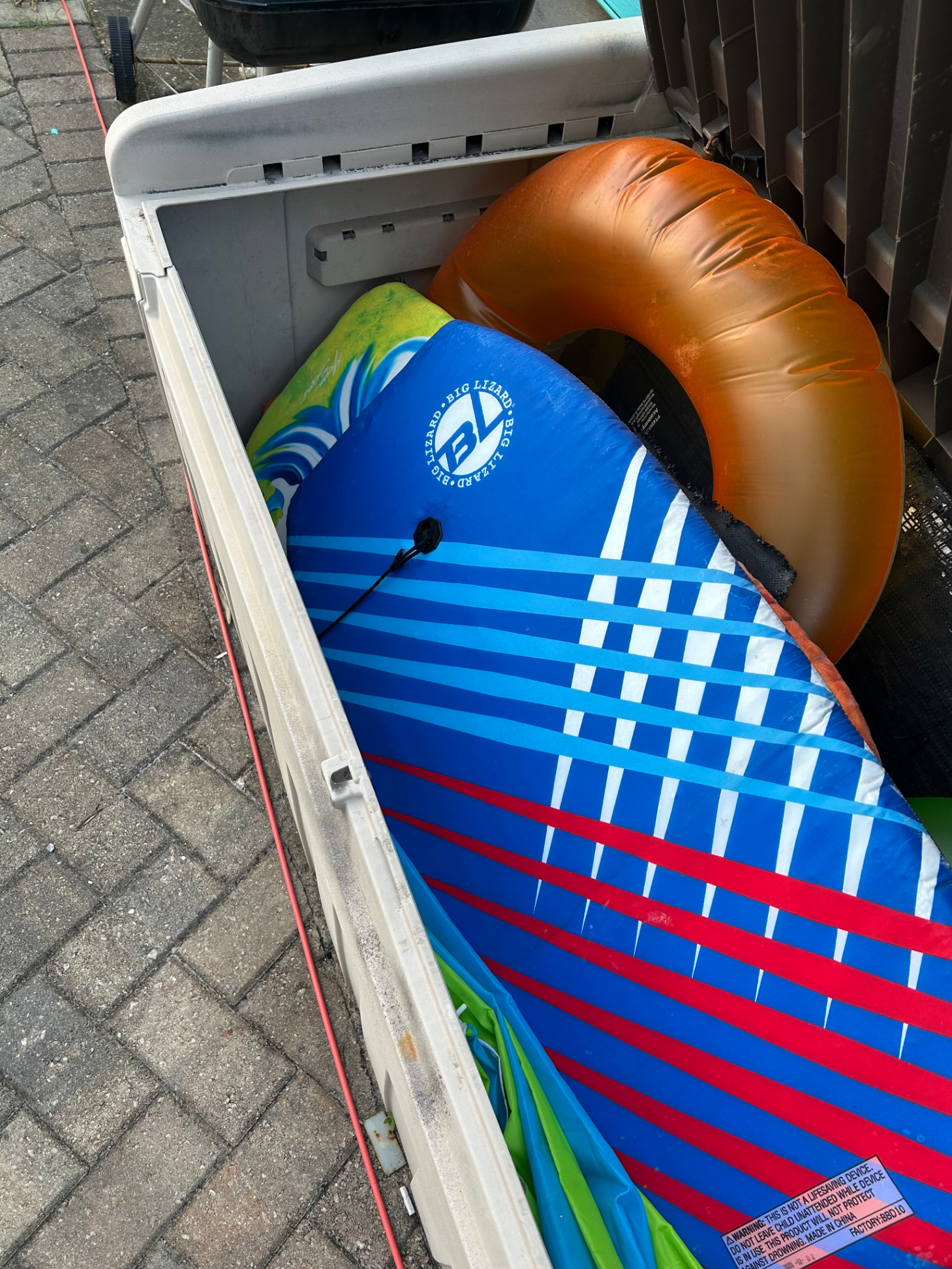 Pool/beach toys at house for your use