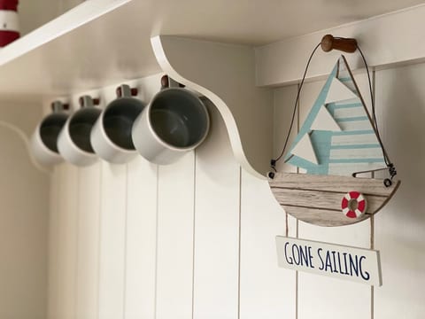 Perfectly designed kitchen whether you're sailing, walking or just relaxing in the cottage