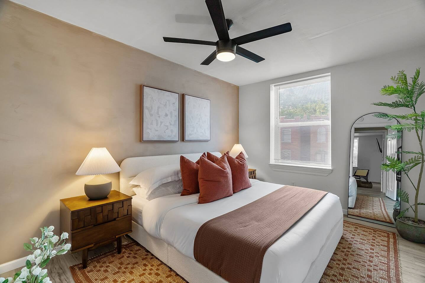 Artful Retreat with 2 King Beds & Balcony