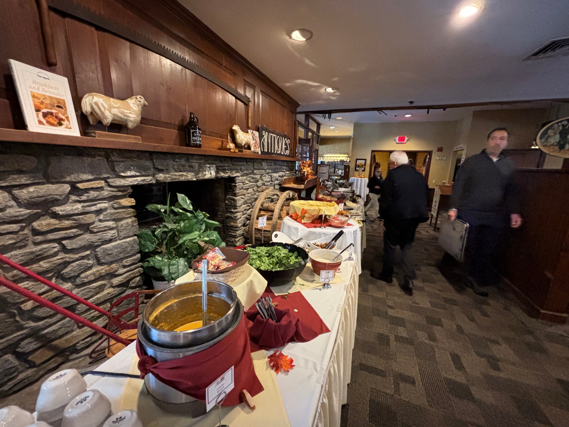 Enjoy a festive Thanksgiving feast beside the fireplace at John Harvard Restaurant. Just head up to the 3rd floor, no driving or cooking needed. It’s all right here at Jiminy Peak mountain resort.