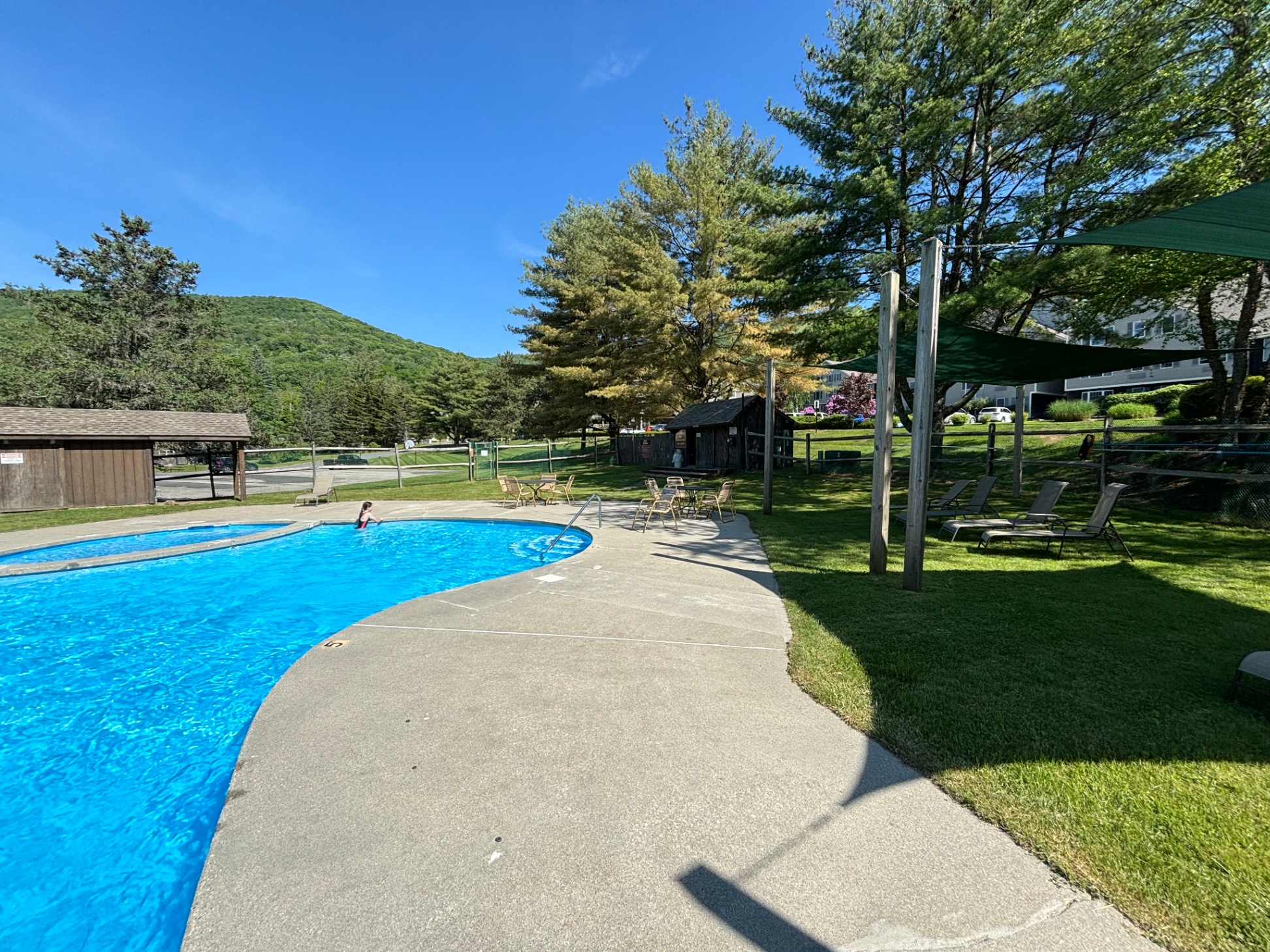 Resort Pool Access for Warm-Weather Stays.