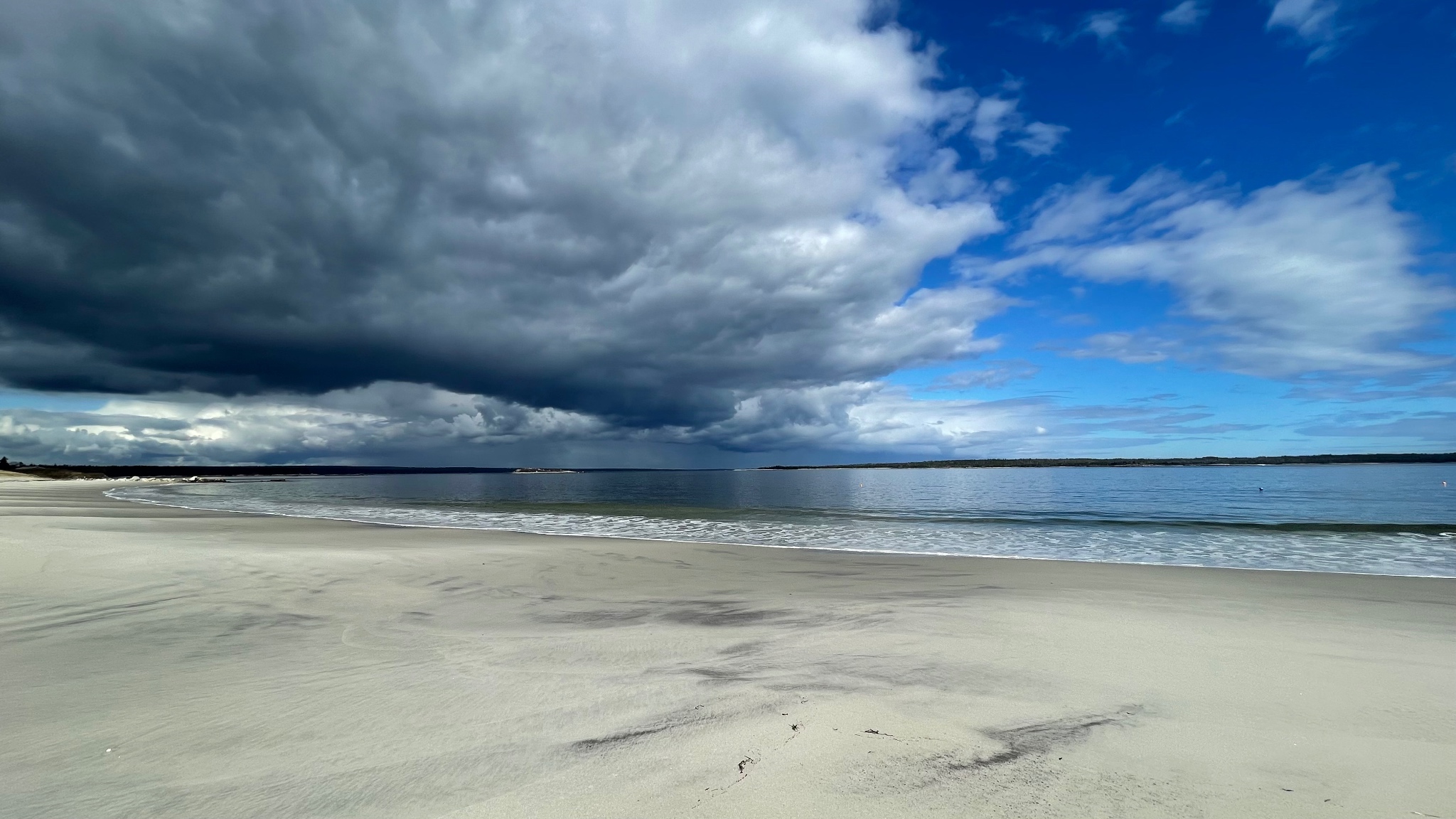 Local beach 2 minute walk away