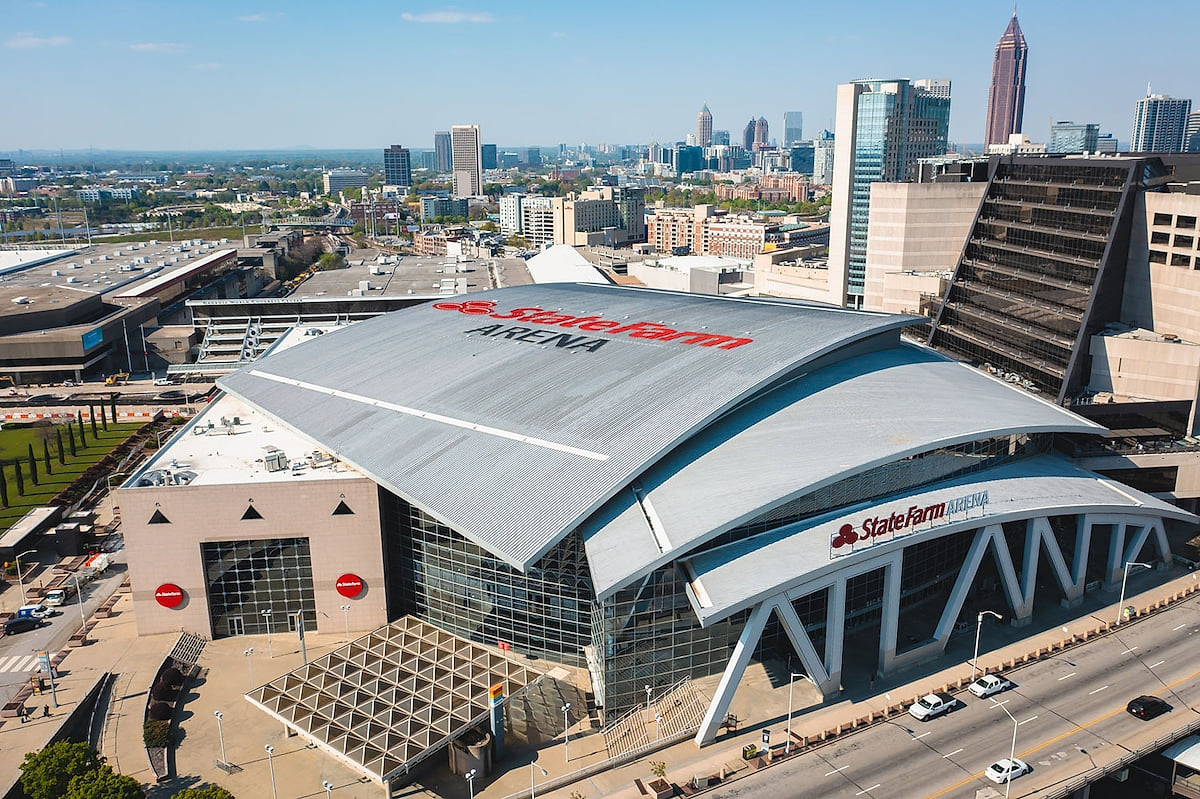 State Farm Arena is approximately 24 minutes away