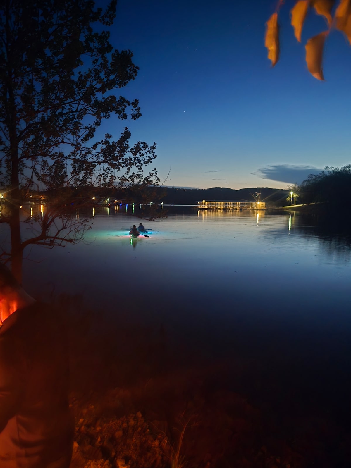 Table Rock Lake night paddle with GloRides