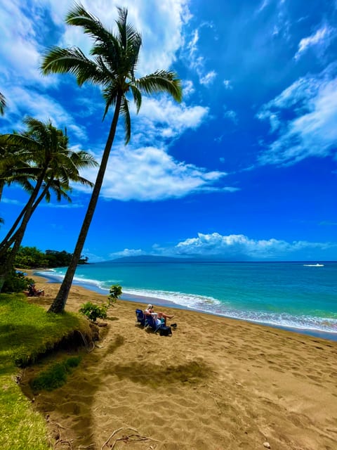 Walking distance to perfect sunsets, amazing eats, and Kahana's finest beaches.