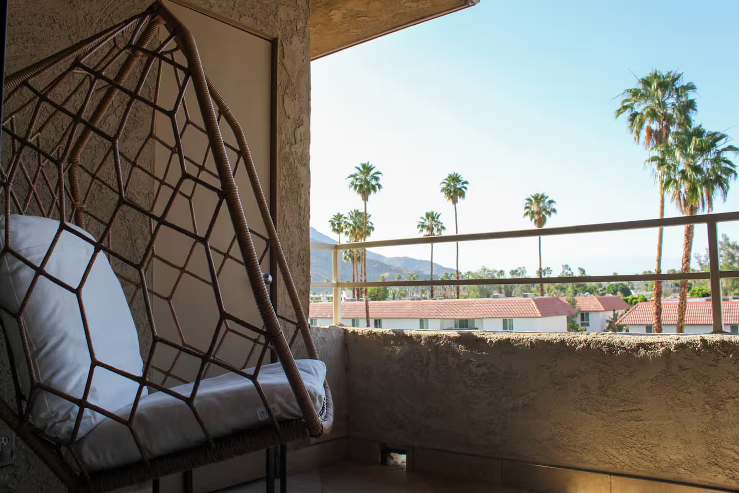 Big Beautiful Bed, Balcony and View