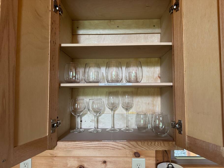 A cocktail or a glass of wine under the stars is perfect after a day of fun in the mountains 