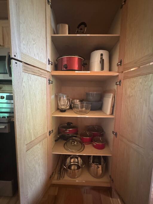 Welcome to all cooks! If you want to stay in we have a great selection of small appliances to make a terrific meal.  