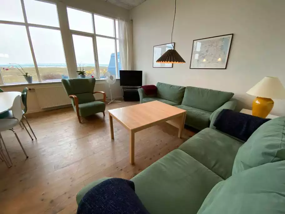Living area Living area - Skærven Historic Beachfront Apartment D - Nyborg