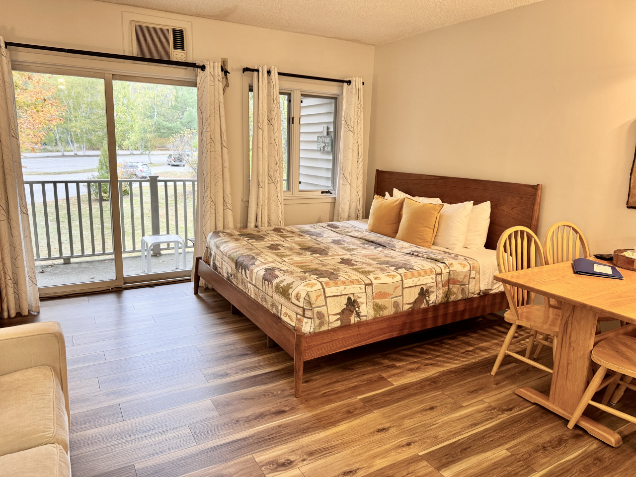 C111- Cozy Studio Apt w/pools, hot tub, Sauna Lincoln NH