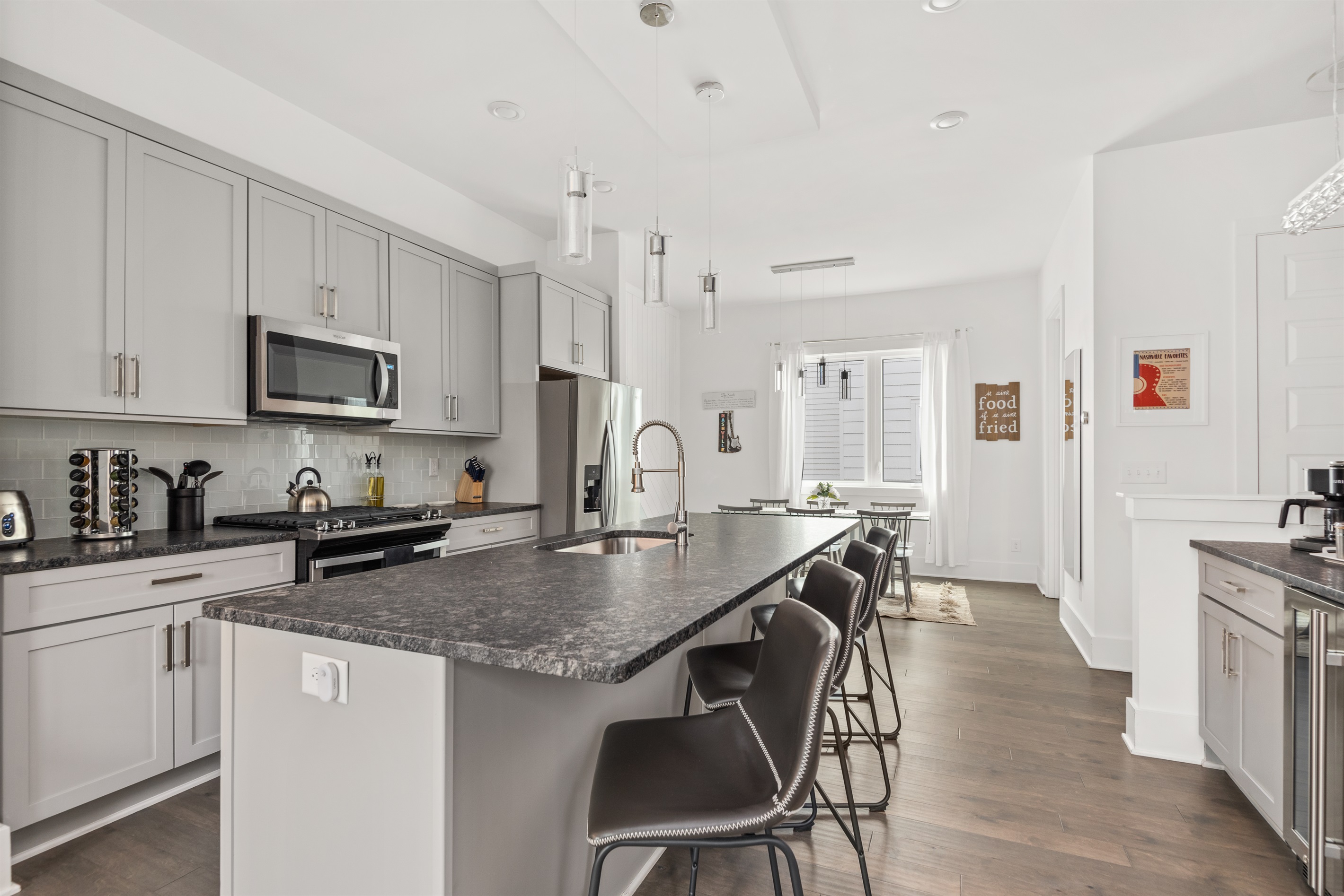 The kitchen has everything you'll need!