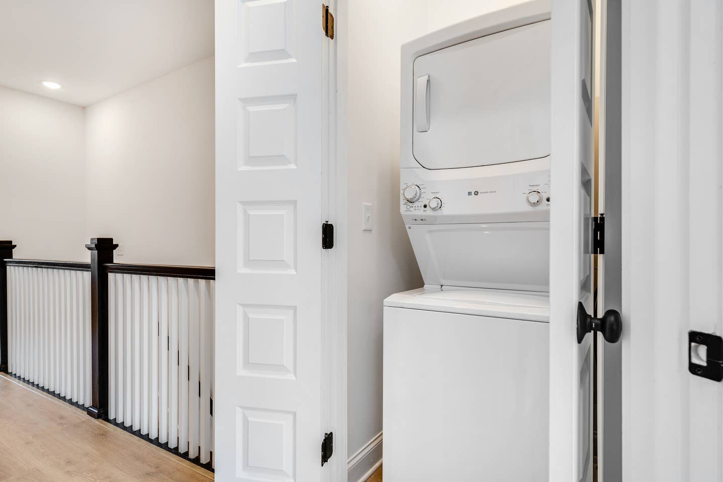 There's a washer and dryer that should make packing (and spills) easier! 