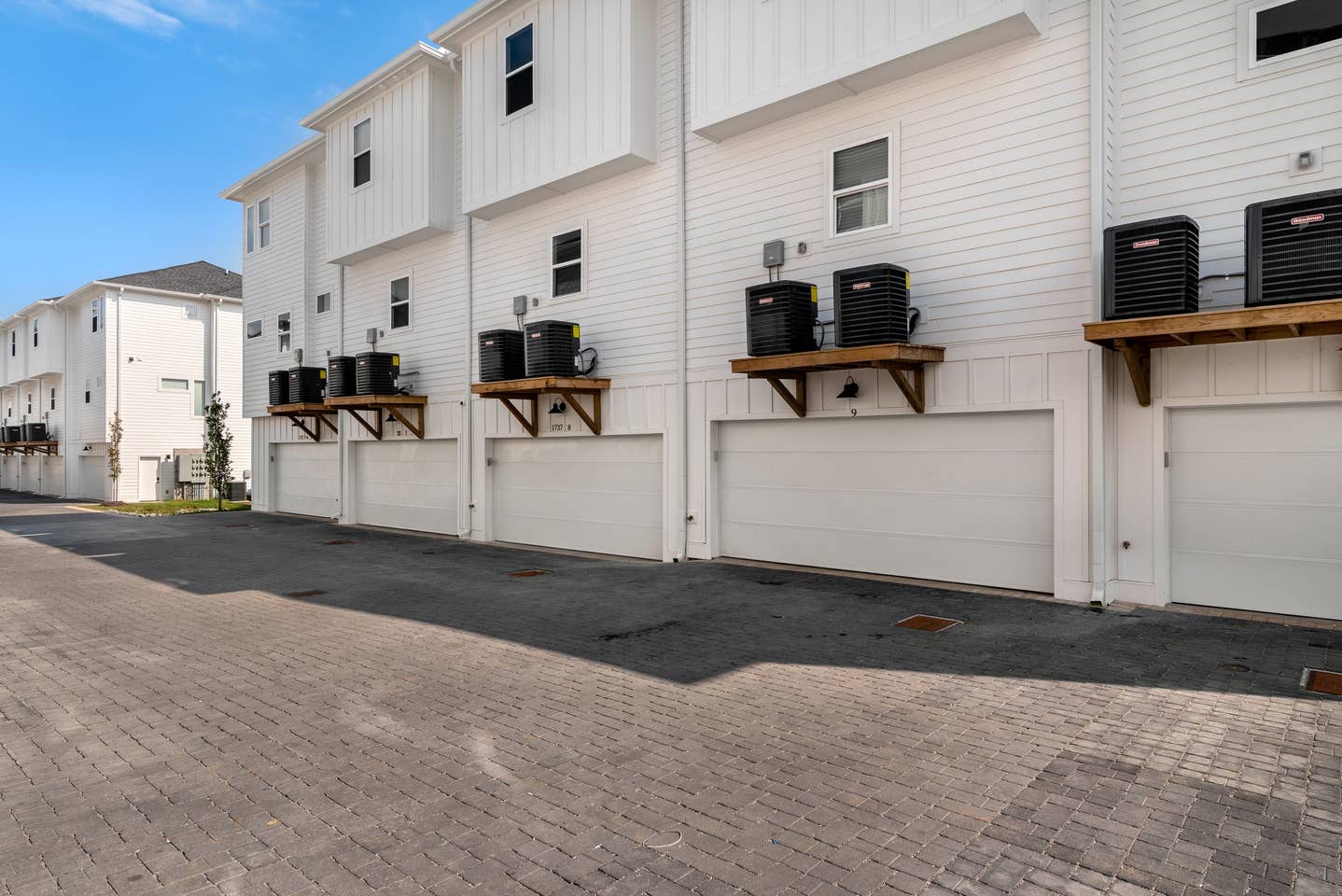 Garage parking for 1-2 vehicles, depending on size