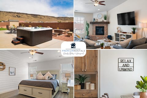 Stunning Oasis Home with Hot Tub 30 day rentals
