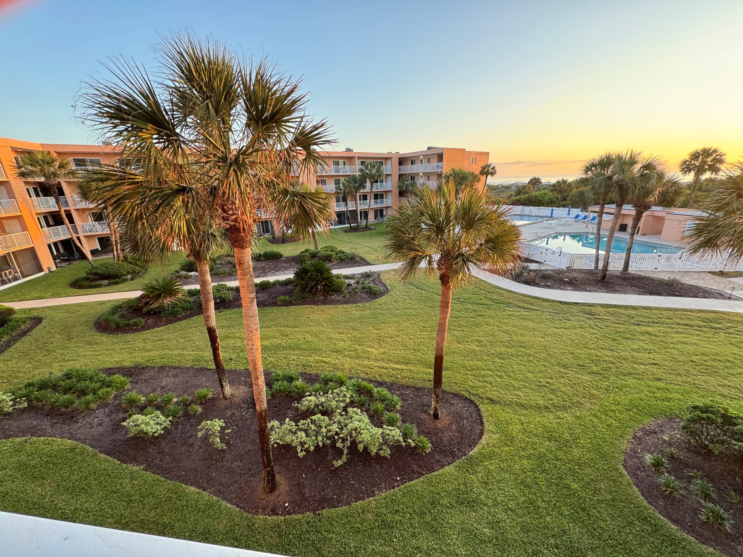 Coastal Dreams - Well Maintained Grounds
Beautifully landscaped and meticulously maintained grounds around the condo – clean, inviting, and peaceful.