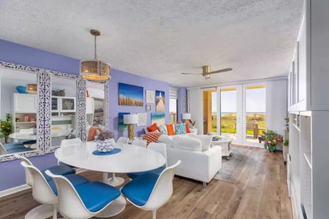 Porch 2 Beach in 60 Secs! Listen to waves all day!