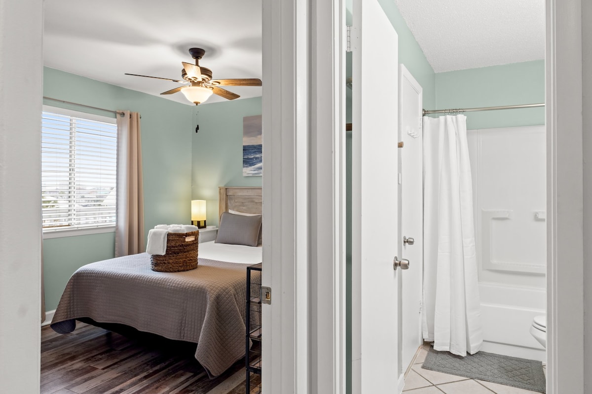 Private bedroom with ensuite bathroom for added comfort and convenience.