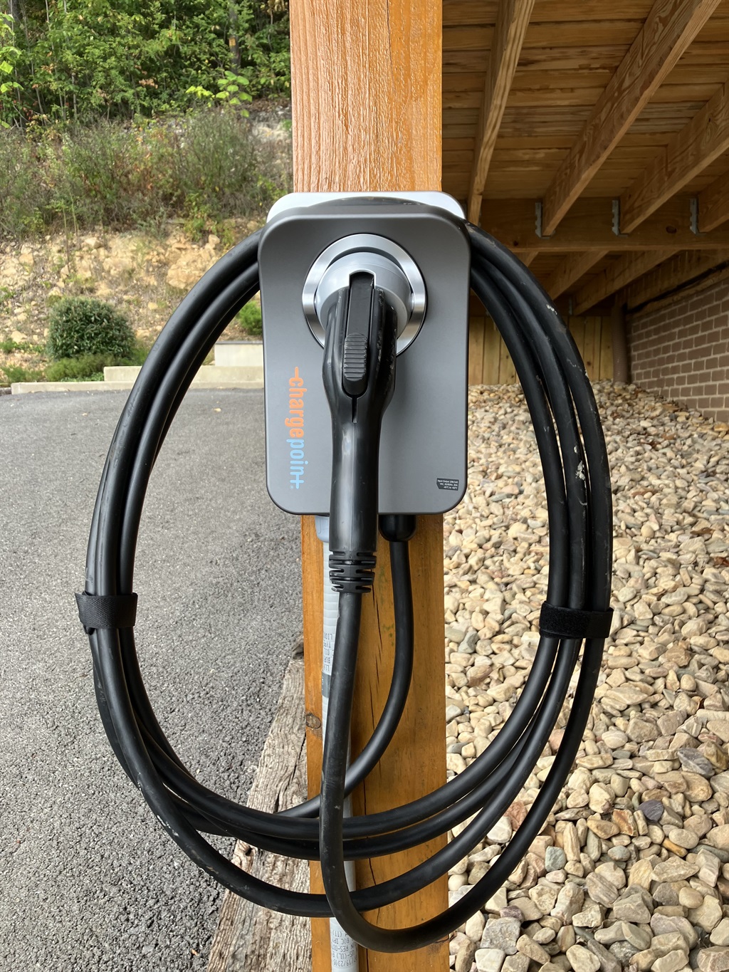 Tier 2 Chargers (charge any electric vehicle overnight) produced by ChargePoint - Shenandoah Manor - Luray