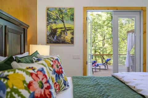 Apex Master with french door to the deck 