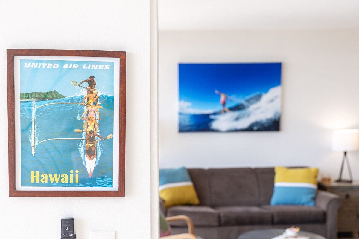 Oahu. Ocean Views. Walk to Waikiki Beach. AC. - Honolulu