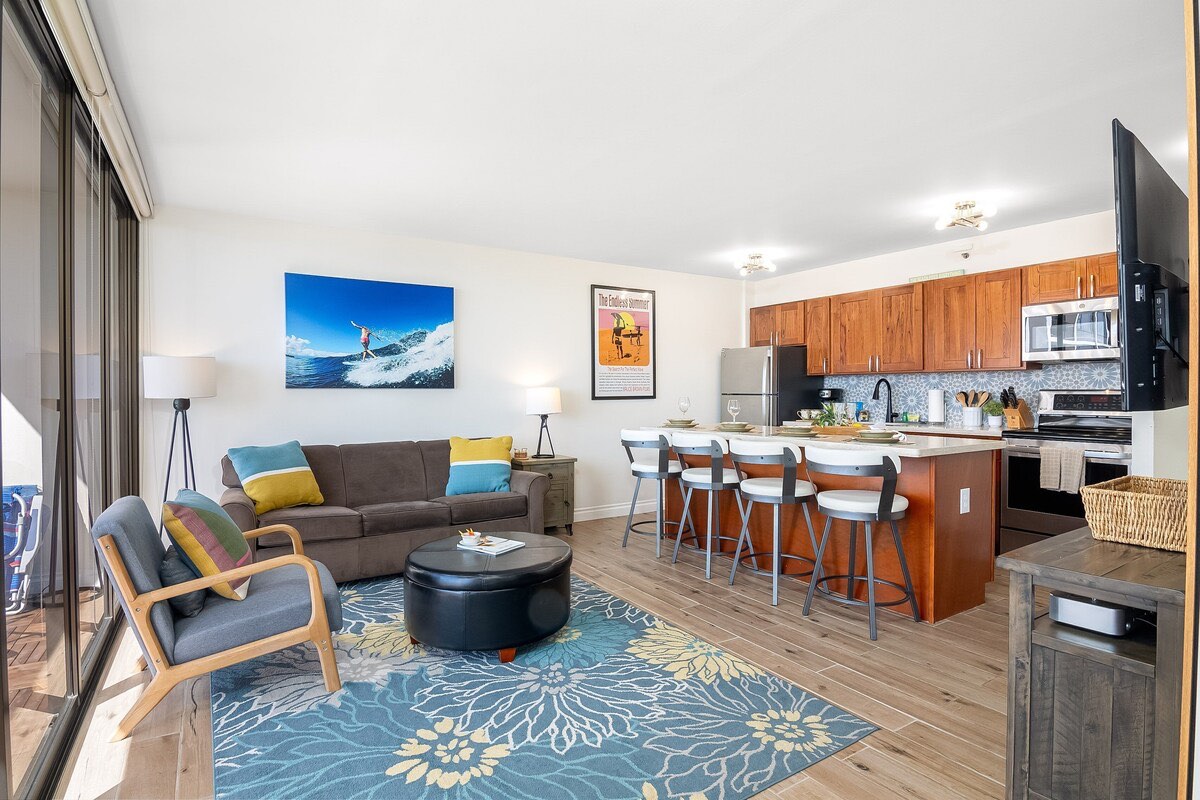 Oahu. Ocean Views. Walk to Waikiki Beach. AC. - Honolulu