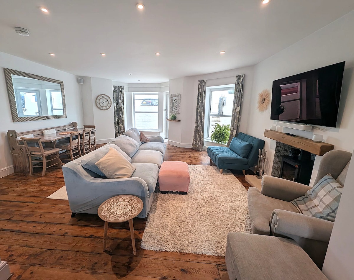 Open plan living space