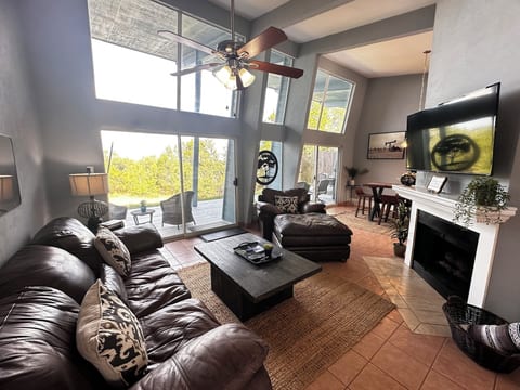 Open concept with tons of natural light