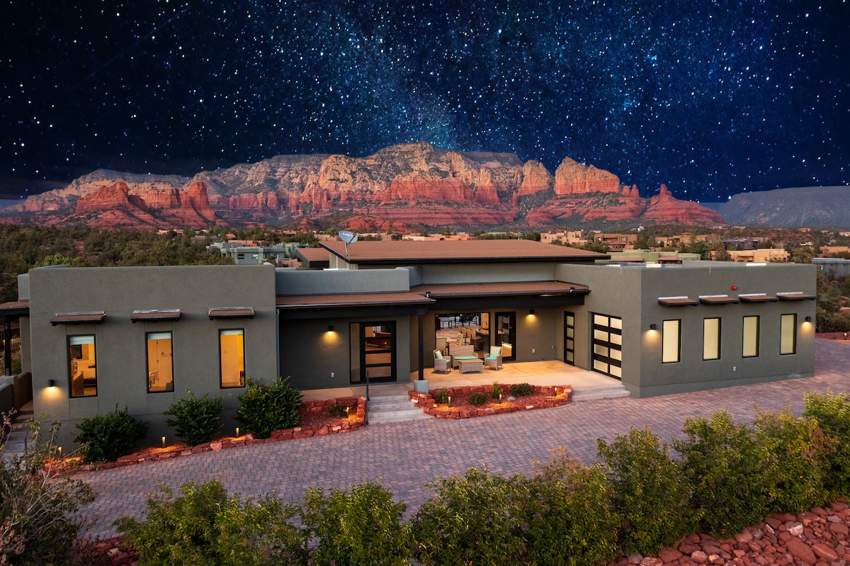 *NEW* Sedona Shangri-La Estate 5BR Spa/Sauna/Views image 1