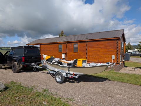 Cabin Parking Area